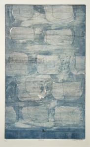 GATTA A, 11/2010, Aquatintaradierung und Strichätzung (2-Farb-Platten), 38,3 x 23 cm