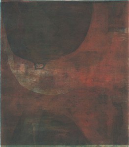 B106, 10/2015, 4-Farbplatten-Aquatinta mit Strichätzung, geschabt und Kaltnadel und Hochdruck, 36,5 x 32cm