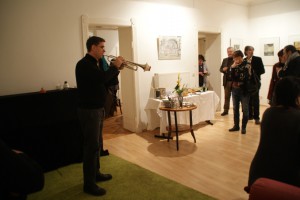 Nikolaus Neuser, Trompete, und Gäste, 15.01.2016, Foto: B. Lau