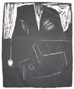 E. Hartwig, o.T. (boot), 4/1998, Schablithographie, 25,2 x 20,7 cm