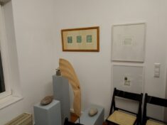 Arbeiten-Präsentation, mit Alfred Partikel, Galerie grünstr., Melange Colore II, Foto: E. Hartwig, 13.11.2025