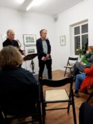 Hinrich Beermann und Steffen Thiemann, Ausstellungseröffnung Galerie grünstr., Melange Colore II, Foto: E. Hartwig, 13.11.2025